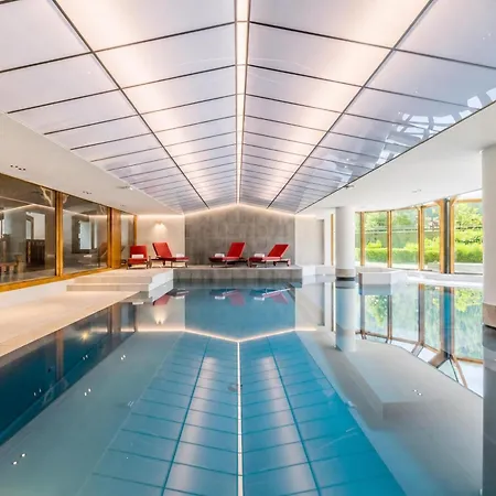 Le Cristal Mb1 Mont-blanc View, Pool, Private Sauna & Parking - Happy *