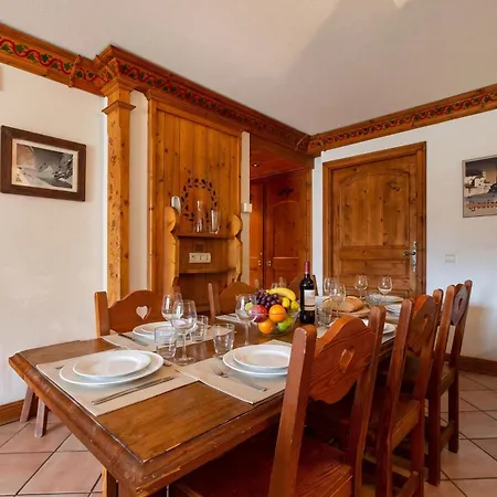 Le Cristal Mb1 Mont-blanc View, Pool, Private Sauna & Parking - Happy Apartman *
