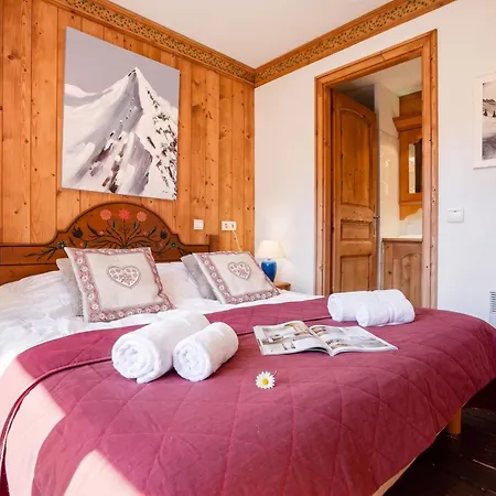 Le Cristal Mb1 Mont-blanc View, Pool, Private Sauna & Parking - Happy Chamonix